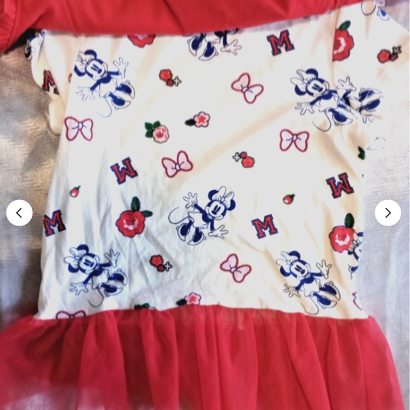 Disney Minnie Mouse girls 3 pack character t-shirt size 5 - Picture 6 of 6